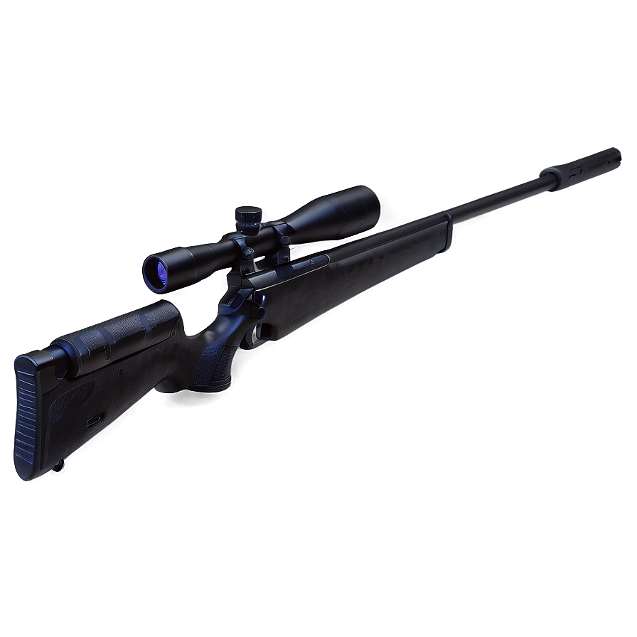 Detailed Sniper Rifle Model Png 06262024 PNG