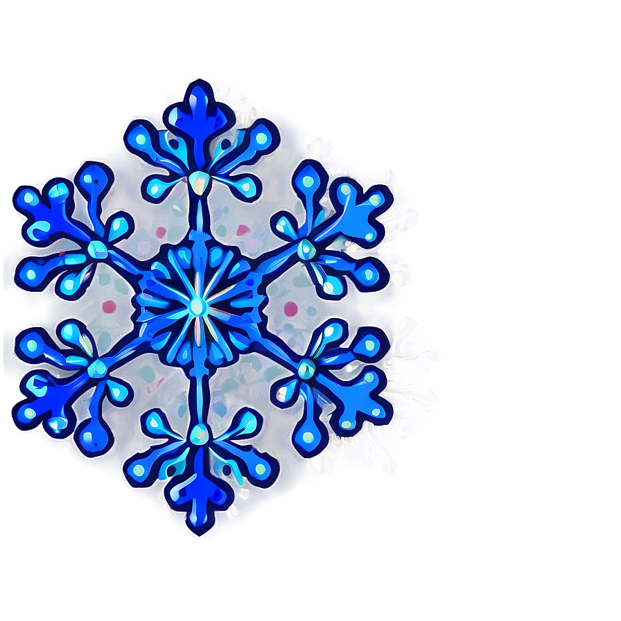 Detailed Snowflake Art Png Xes PNG