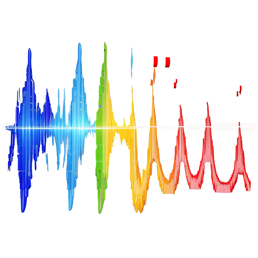 Detailed Waveform Png Rch PNG