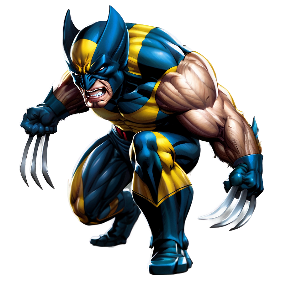 Download Detailed Wolverine Sketch Png 05212024 | Wallpapers.com