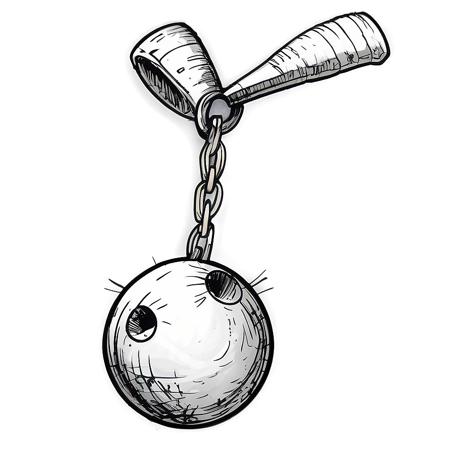 Detailed Wrecking Ball Sketch Png 38 PNG