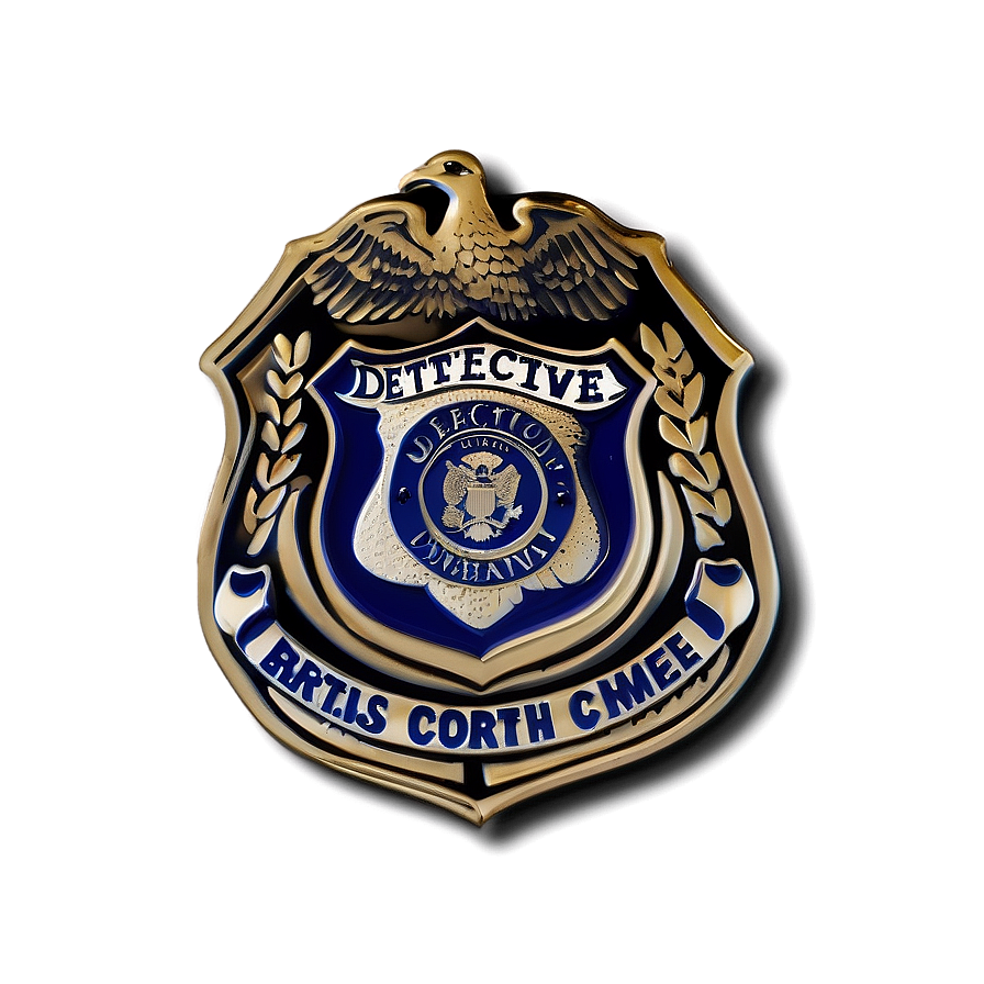 Download Detective Badge Png Xdm25 | Wallpapers.com