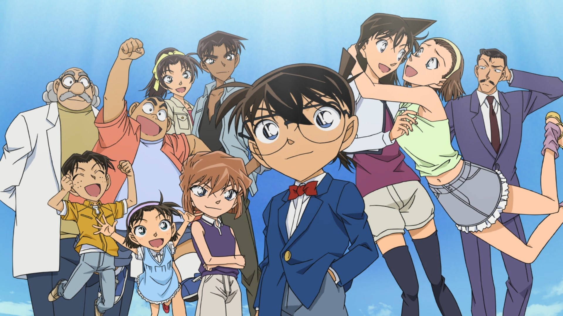 Detective Conan With Friends Background