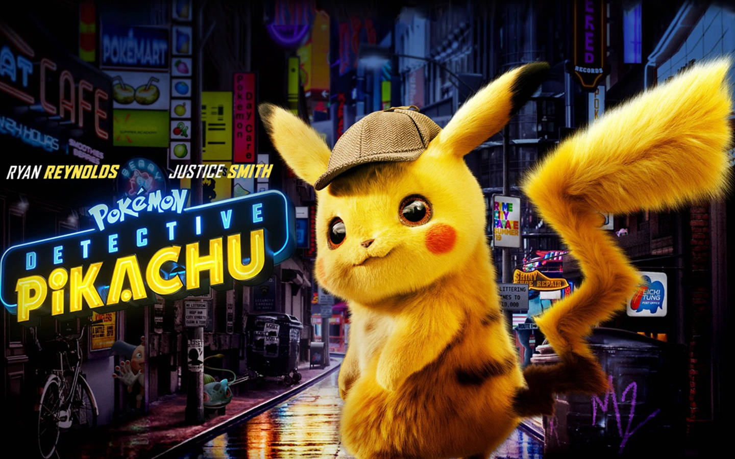 Detective Pikachu Ready For Action Wallpaper
