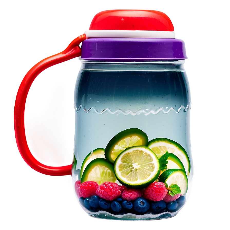 Download Detox Water Jar Png 06112024