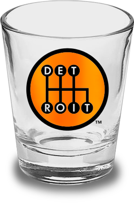 Detroit Branded Glassware PNG