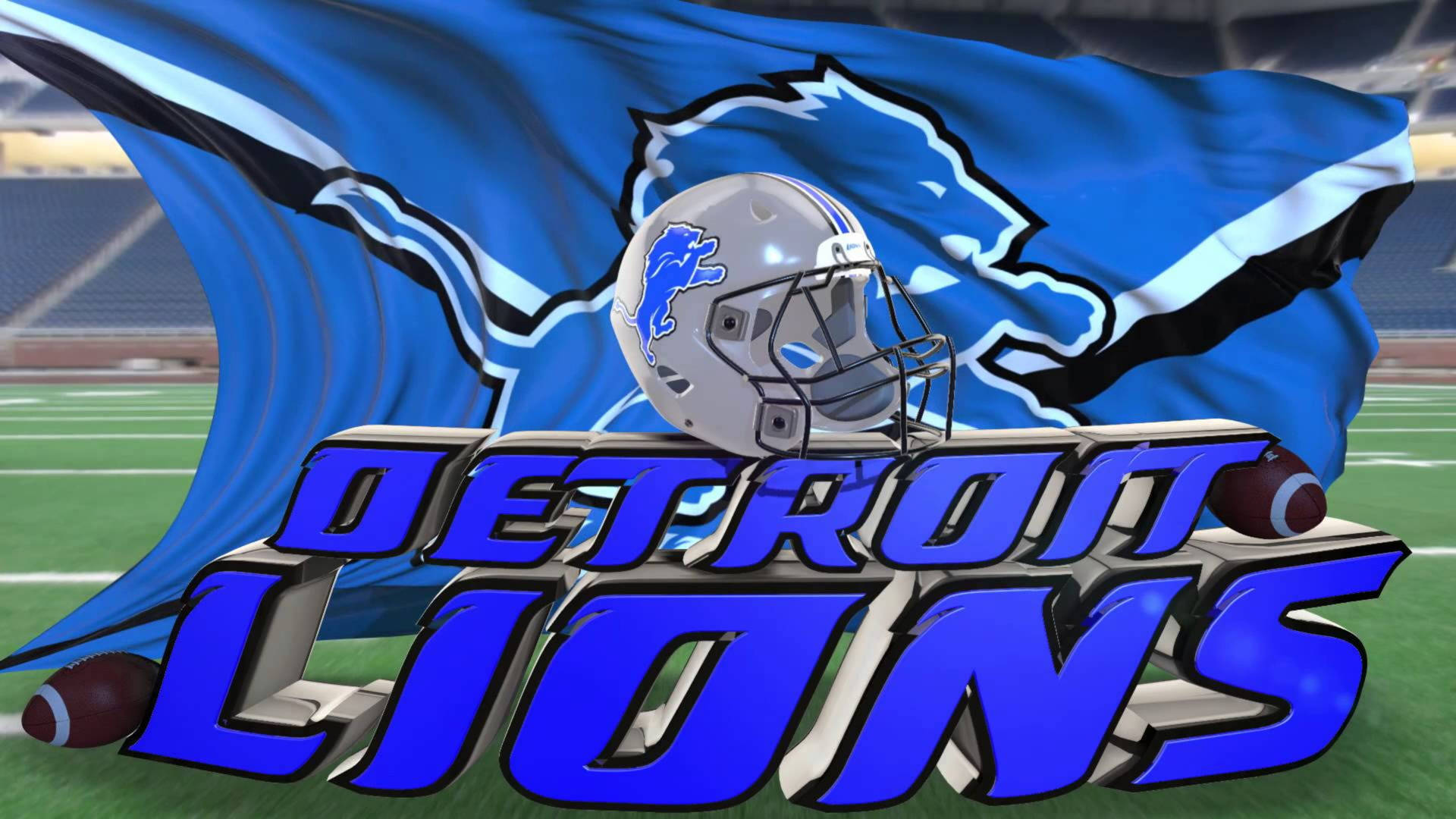 Detroit Lions Banner Wallpaper