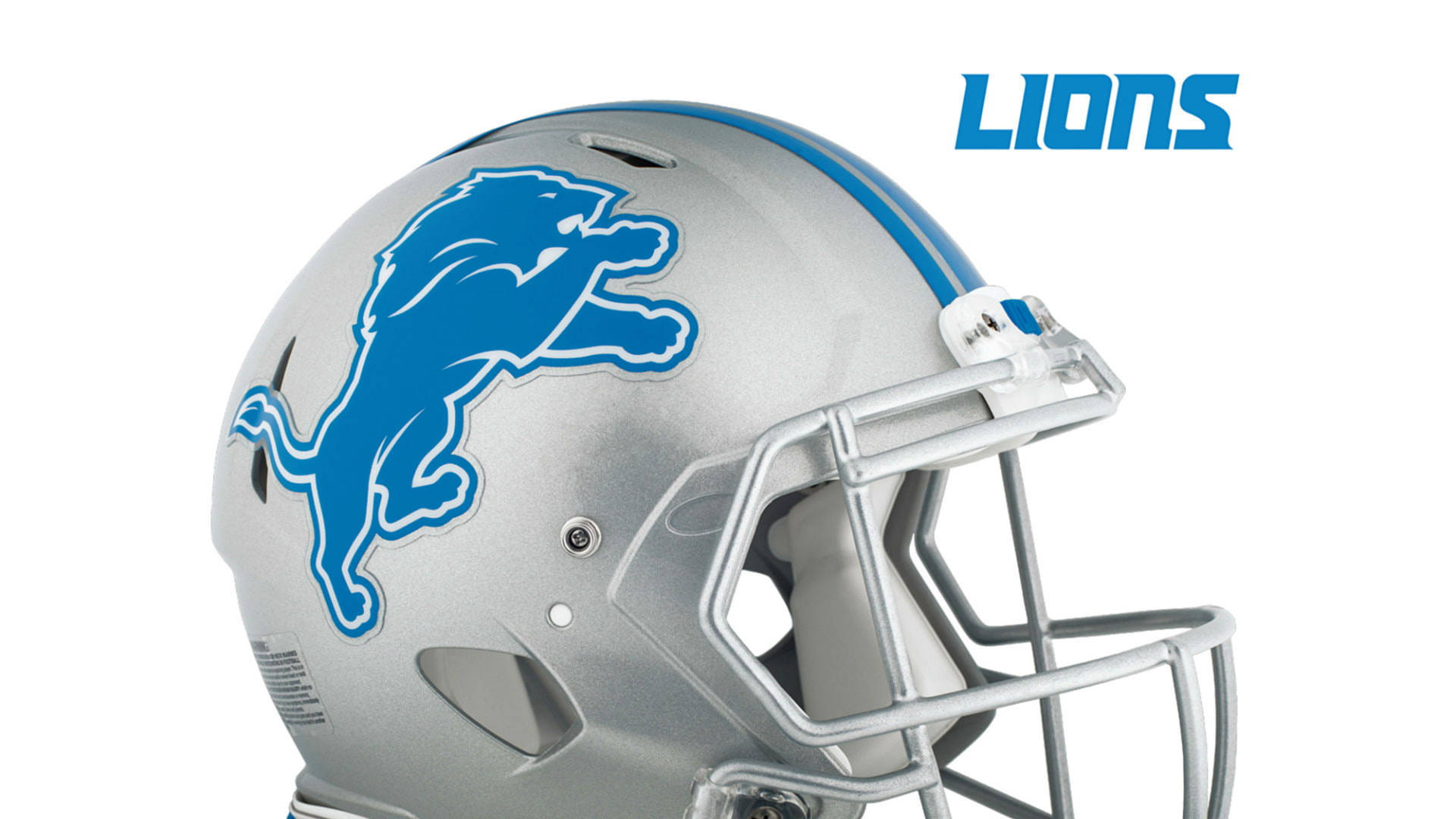Detroit Lions Football Headgear Wallpaper