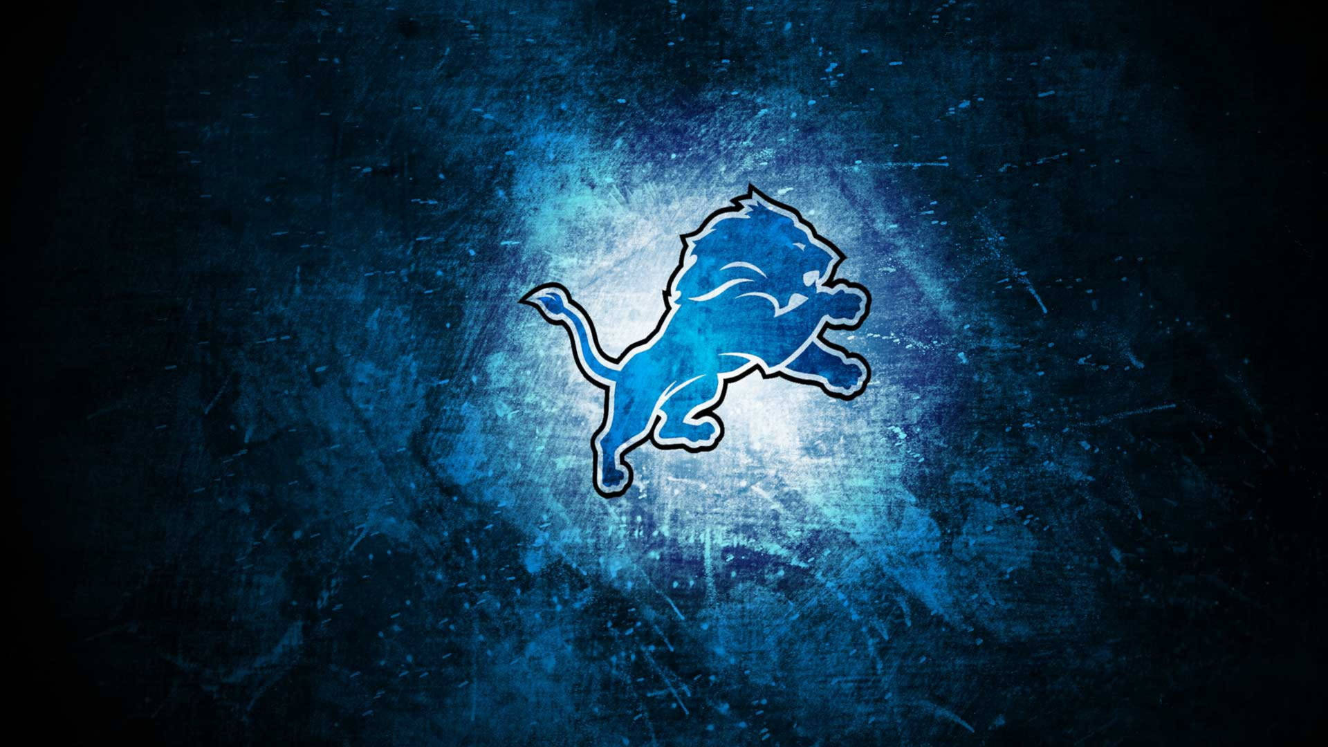 Detroit Lions Gradient Blue Wallpaper