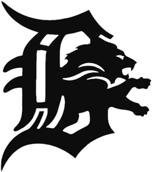 Detroit Lions Logo Outline PNG
