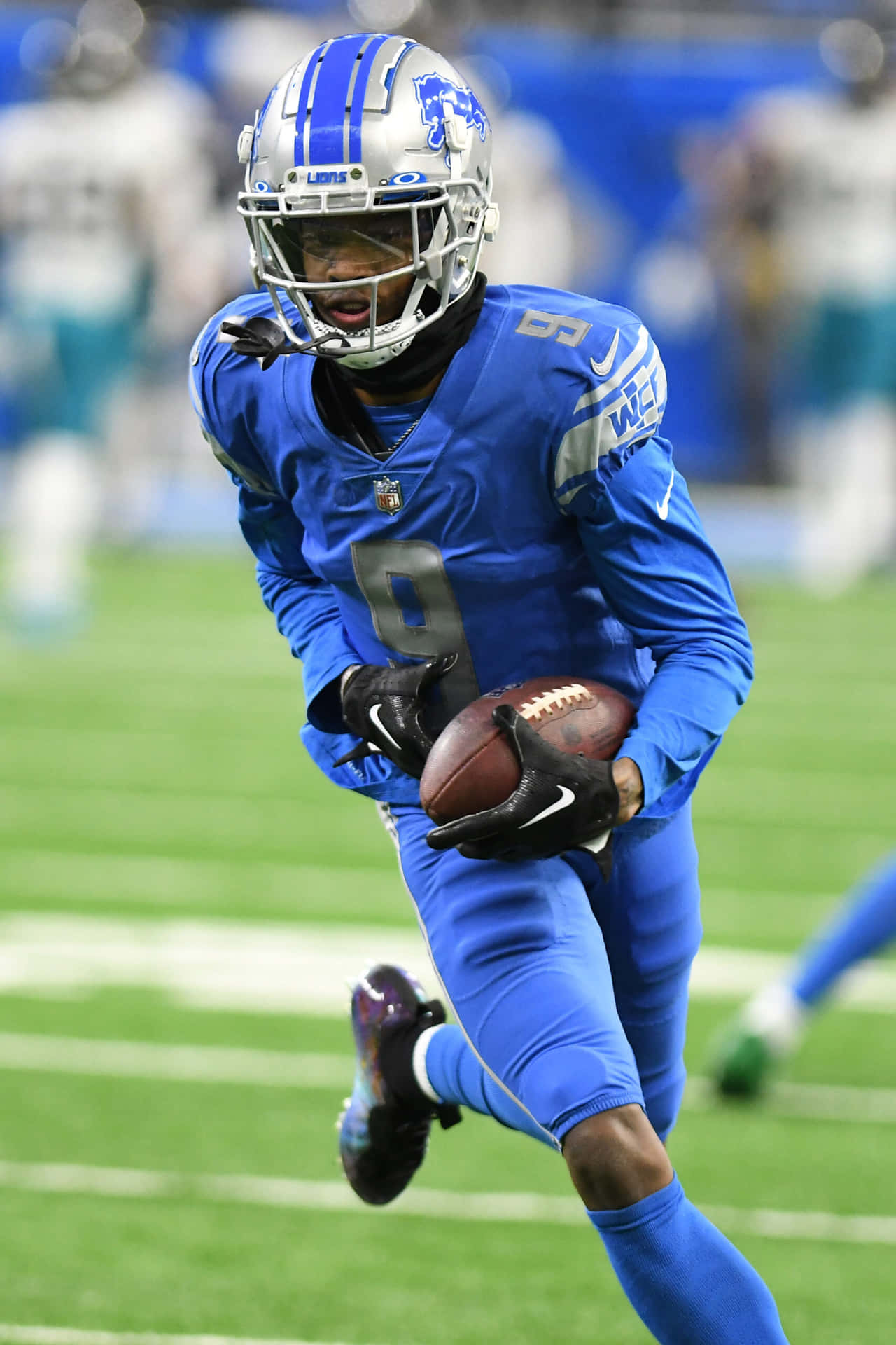 Detroit Lions Player In Action.jpg Wallpaper