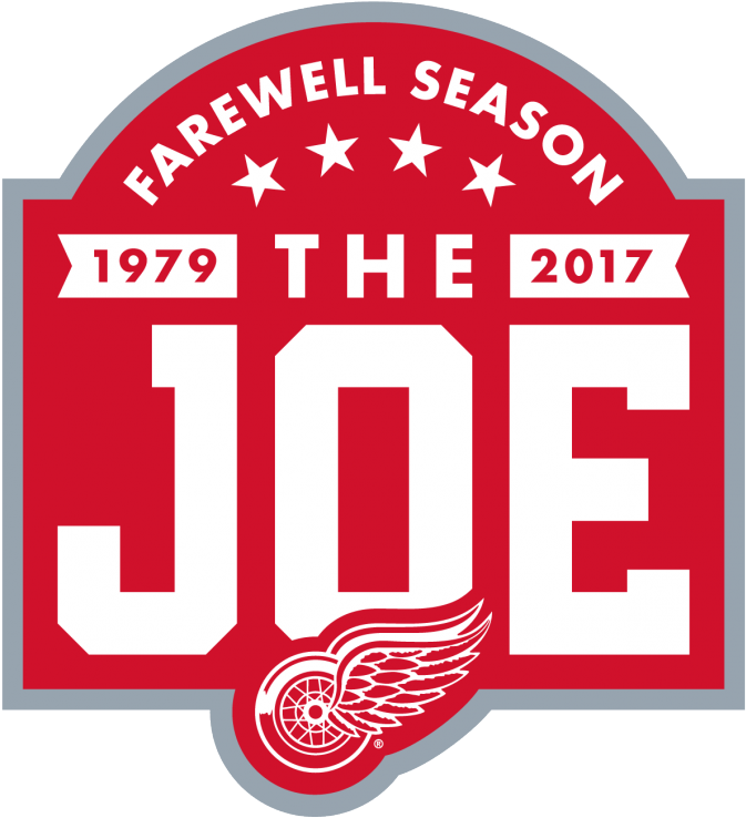 Detroit Red Wings Farewell The Joe Logo PNG