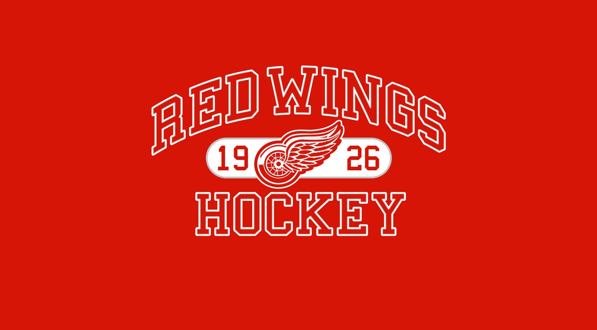 Detroit Red Wings Hockey 1926 Sfondo