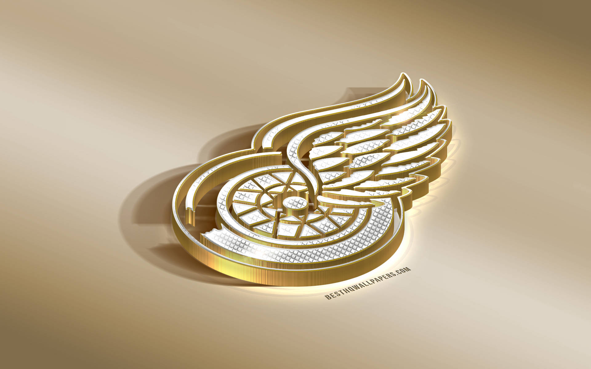 Detroit Red Wings In Action Wallpaper