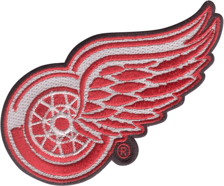 Detroit Red Wings Logo Embroidery PNG