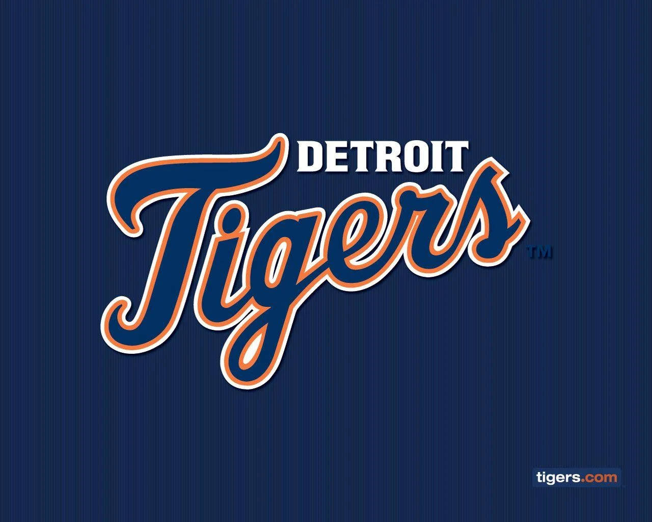 Detroit Tigers Baseball Team Banner Wallpaper