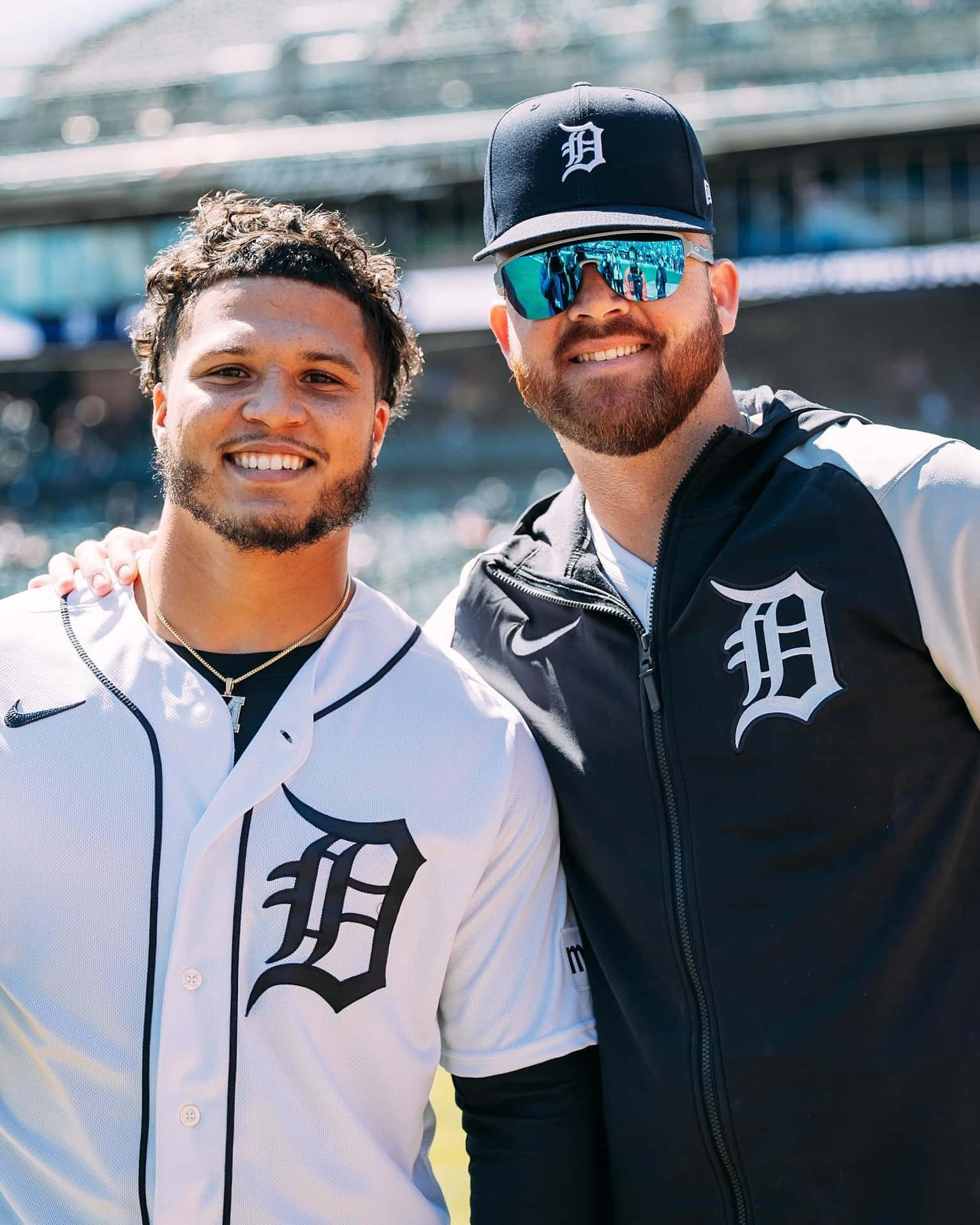 Detroit Tigers Fans Smiling Wallpaper