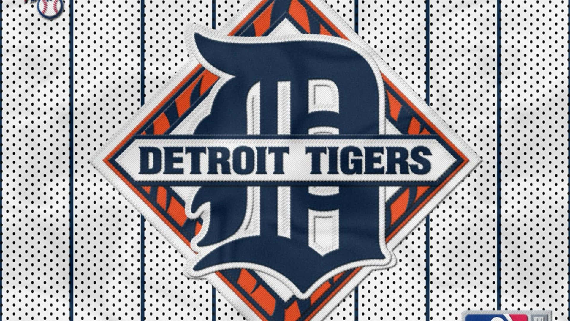 Official Detroit Tigers Logo Wallpaper