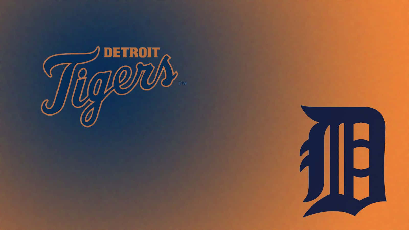 Detroit Tigers Logo 1600 X 900 Wallpaper