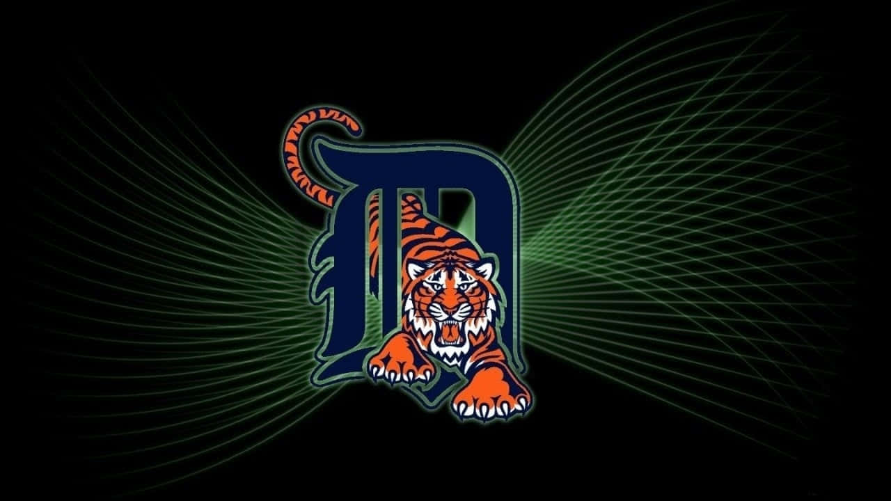 Logodei Detroit Tigers Baseball Sfondo