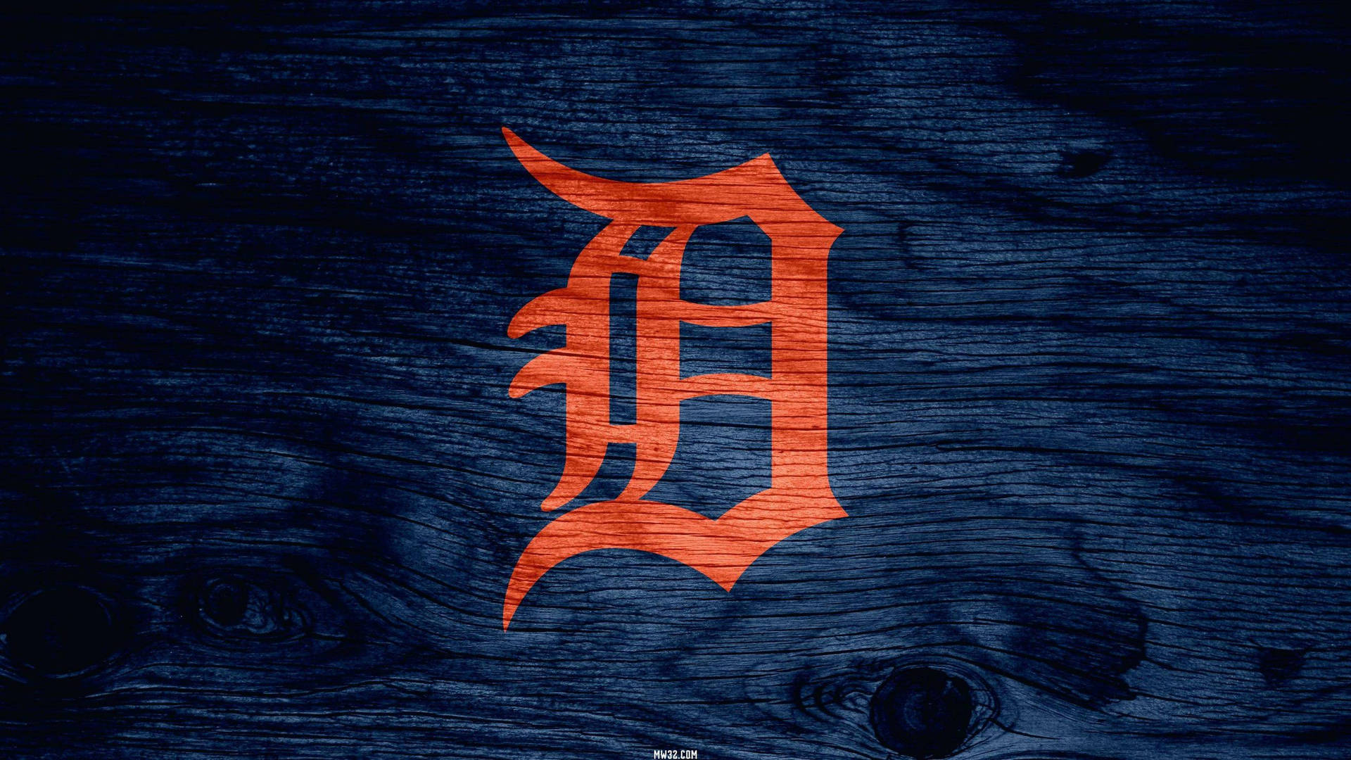 Detroit Tigers Orange Symbol Wallpaper
