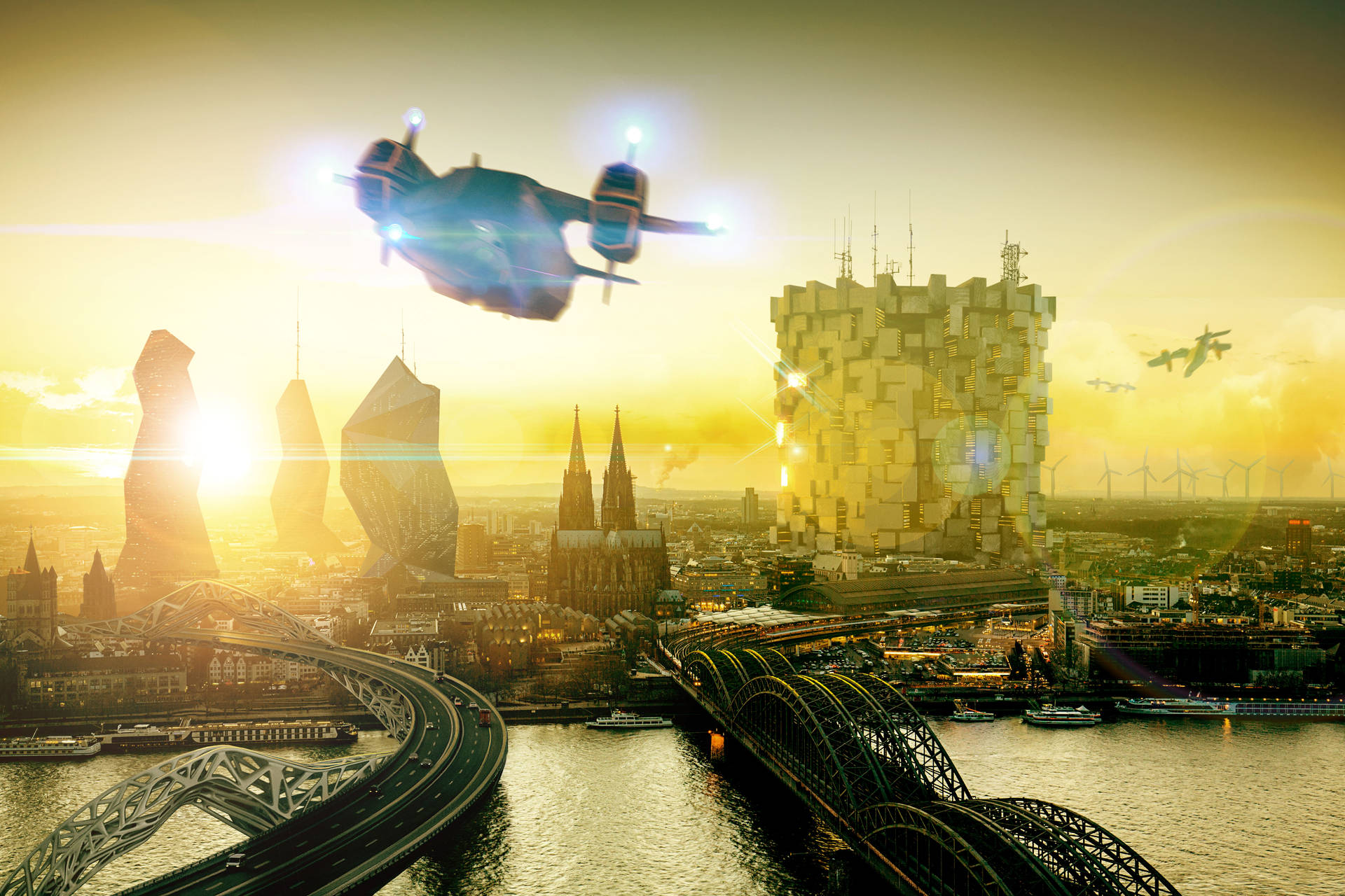Deus Ex Mankind Divided Cologne Wallpaper