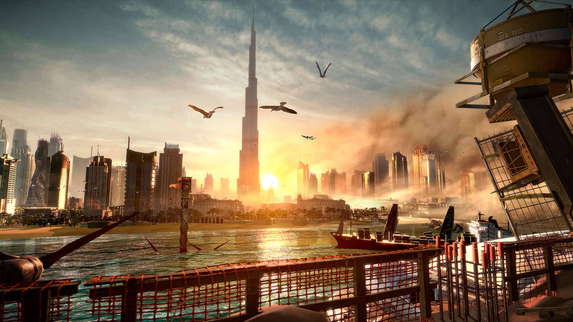 Deus Ex Mankind Divided Dubai Wallpaper