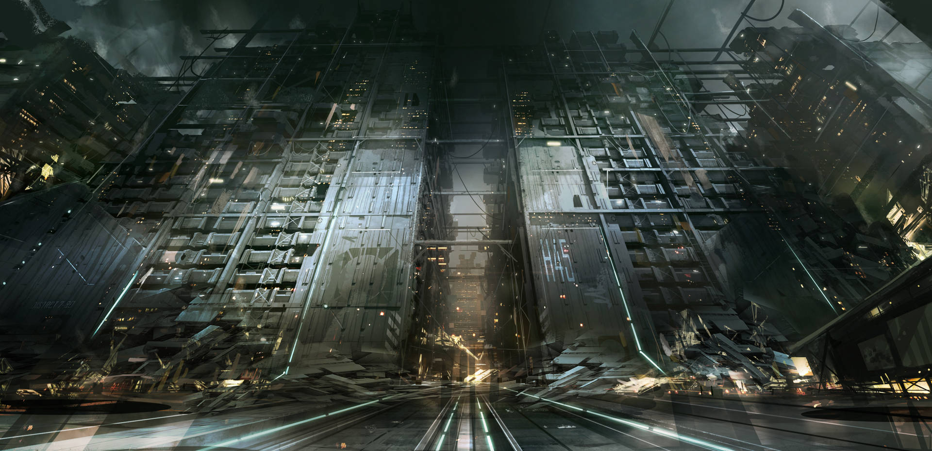 Deus Ex Mankind Divided Golem Entrance Wallpaper
