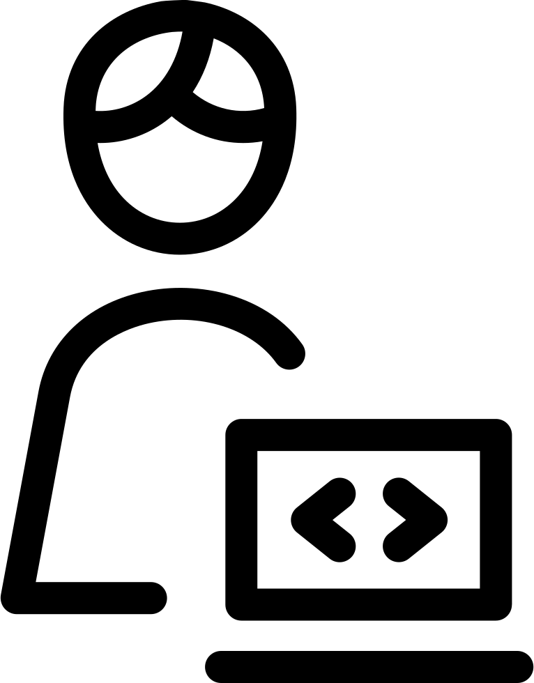 Developer Icon Workingon Code PNG