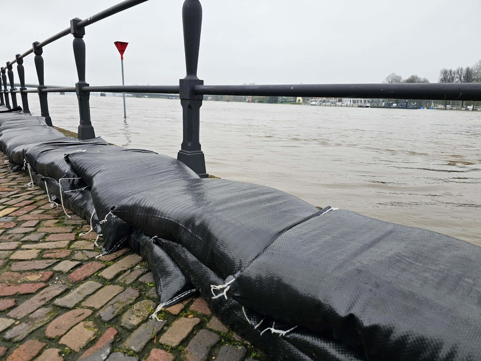 Deventer Flood Defense Barrier Wallpaper