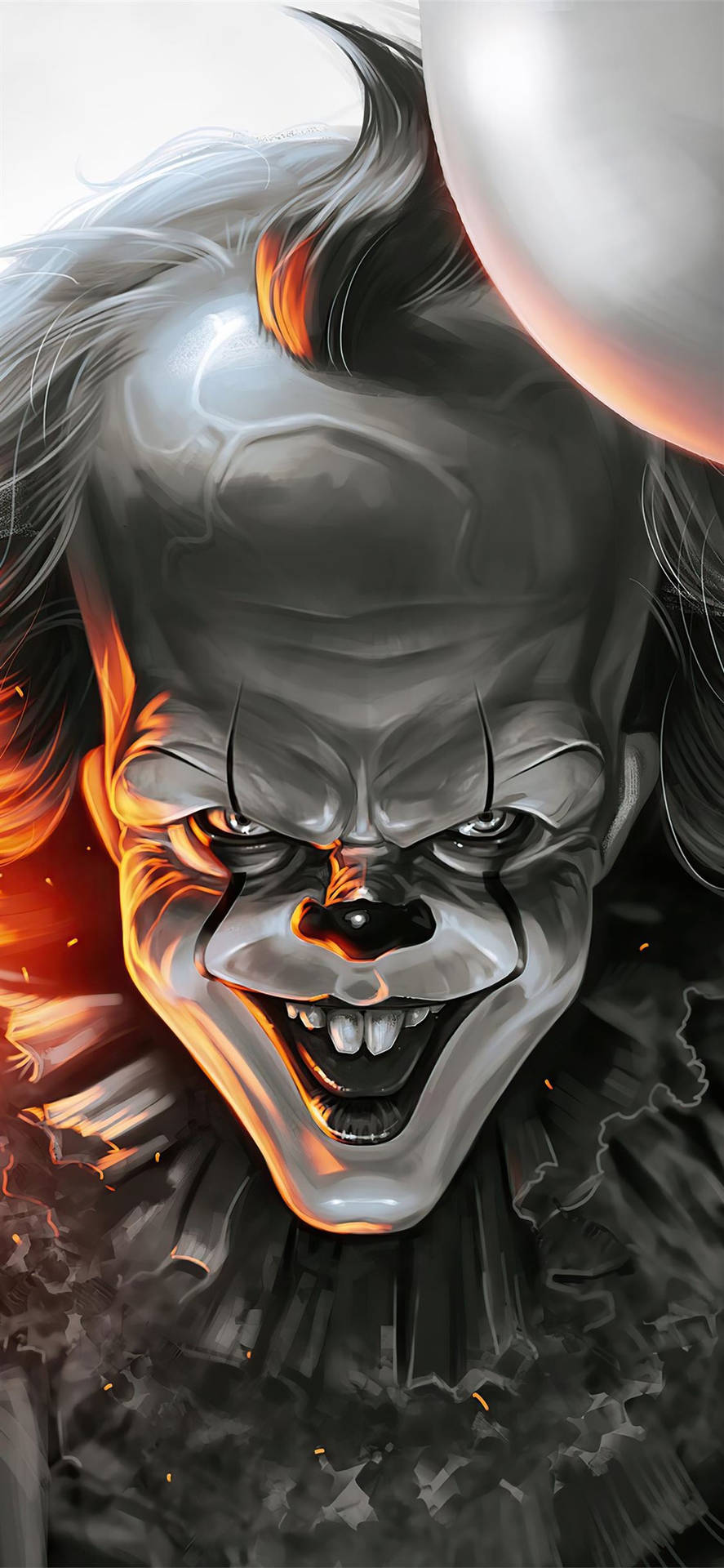 Devil Clown iPhone 11 Wallpaper
