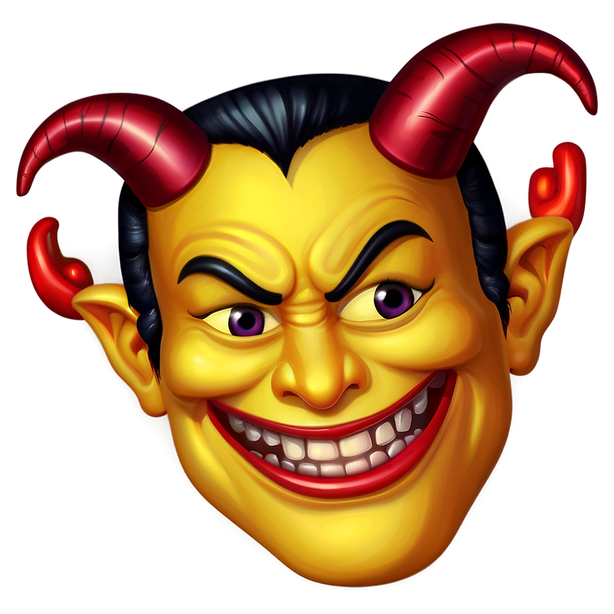 Download Devil Emoji Clipart Png 05252024 | Wallpapers.com