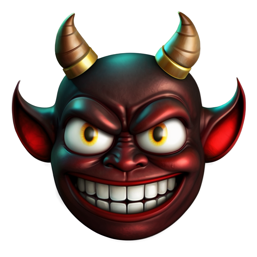 Download Devil Emoji Design Png 6 | Wallpapers.com