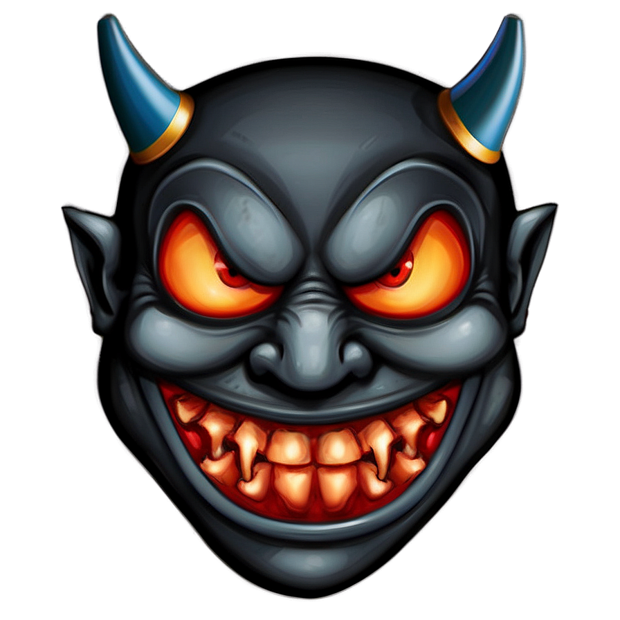 Download Devil Emoji Drawing Png 76 | Wallpapers.com