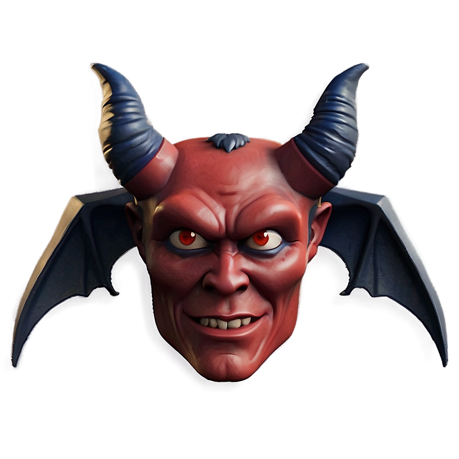 Devil Emoji With Halo Png Ypd PNG