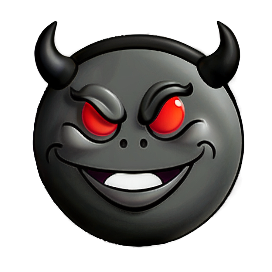 Devil Emoji With Heart Eyes Png 05252024 PNG