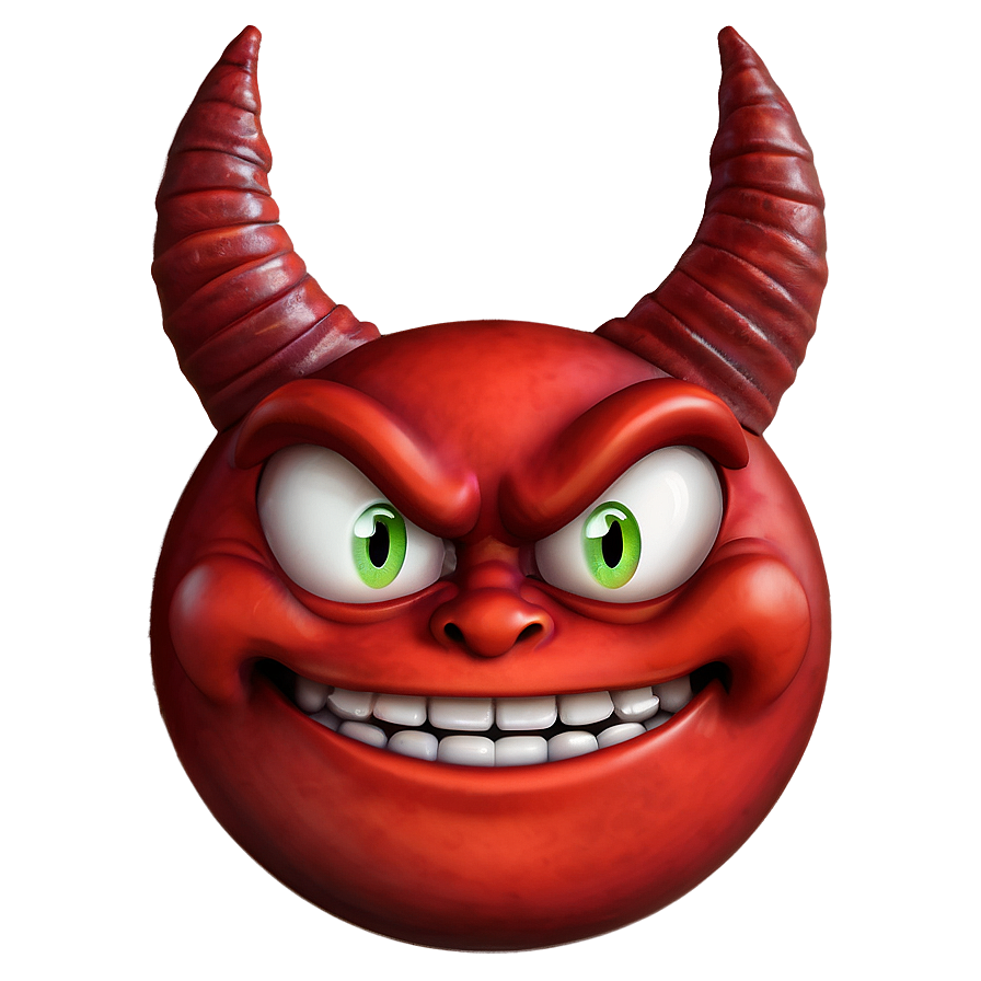 Download Devil Emoji With Money Eyes Png Kxb | Wallpapers.com