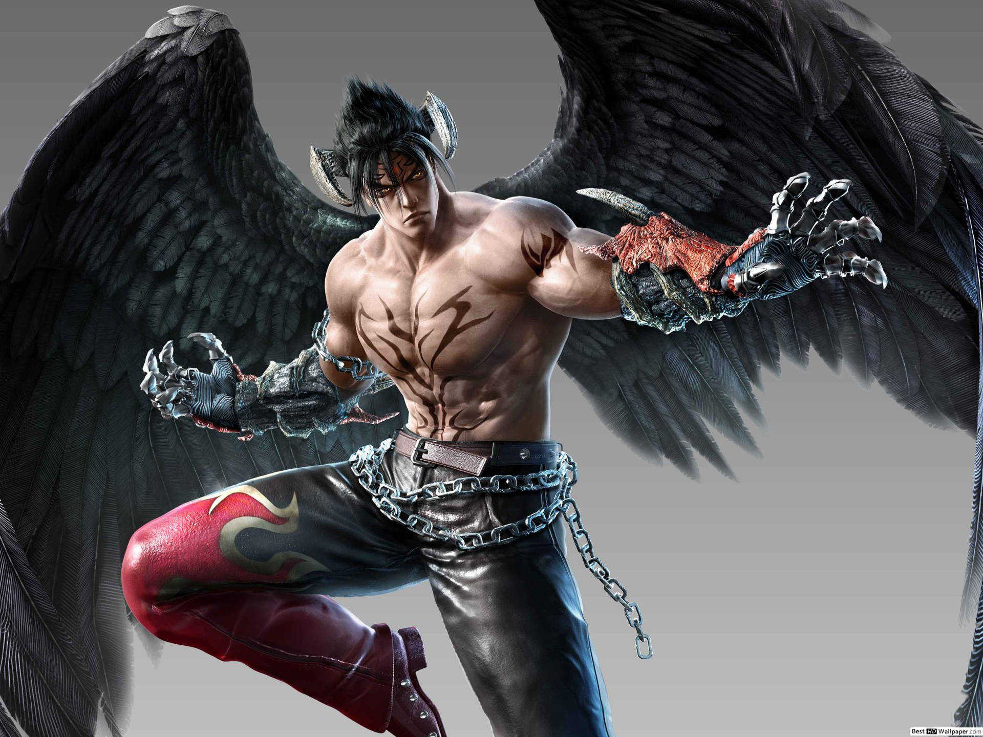 Devil Jin Kazama Tekken Game Wallpaper