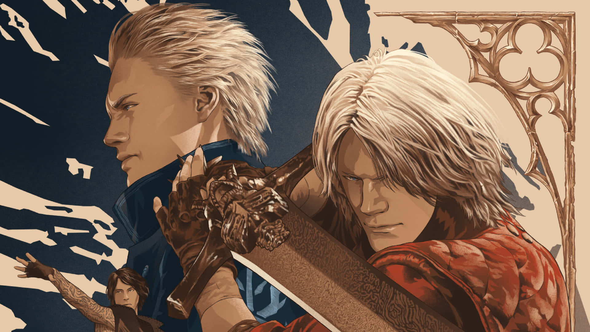 Devil May Cry Brothers Artwork Wallpaper