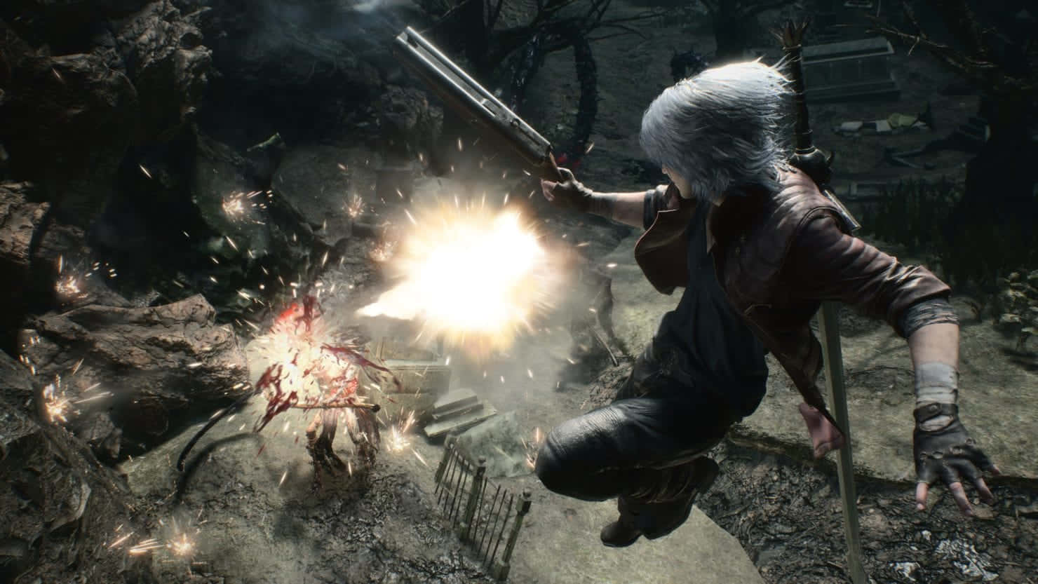Devil May Cry Characters in Action Wallpaper