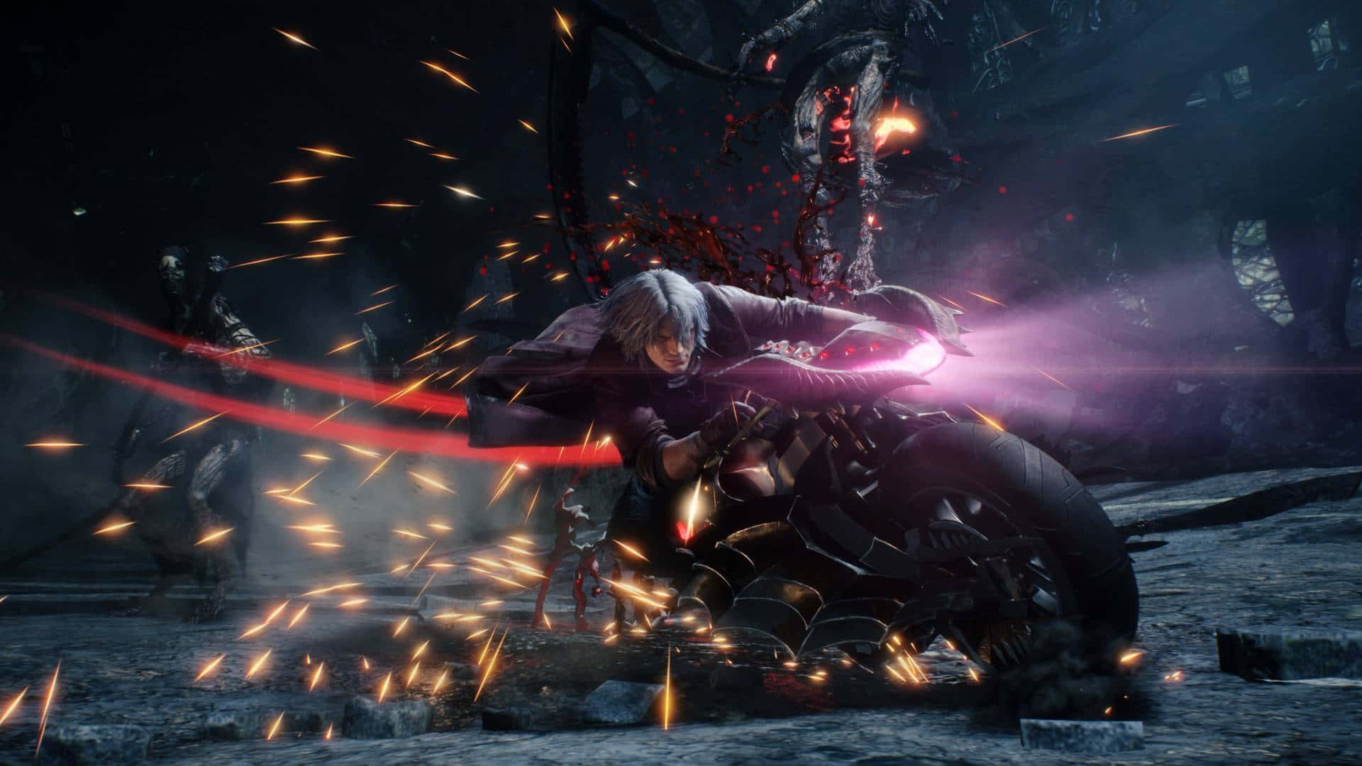 Devil May Cry5 Dante Combat Fond d'écran