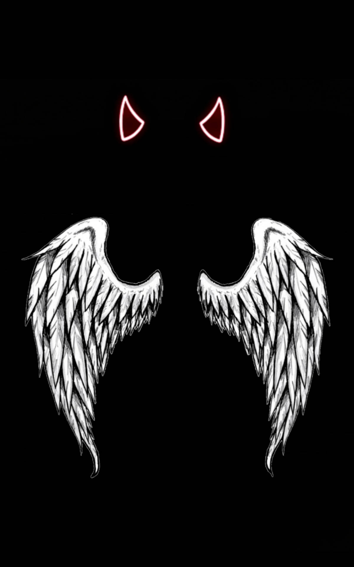Devil Wings For Iphone Background