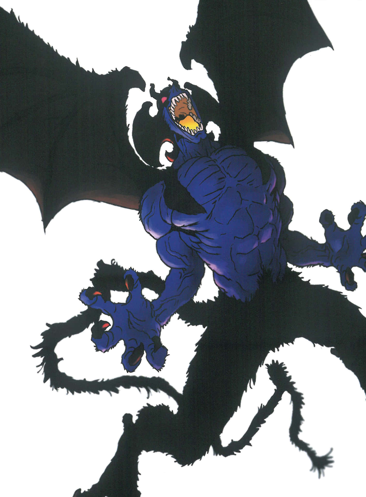 Devilman Amon Illustration Wallpaper