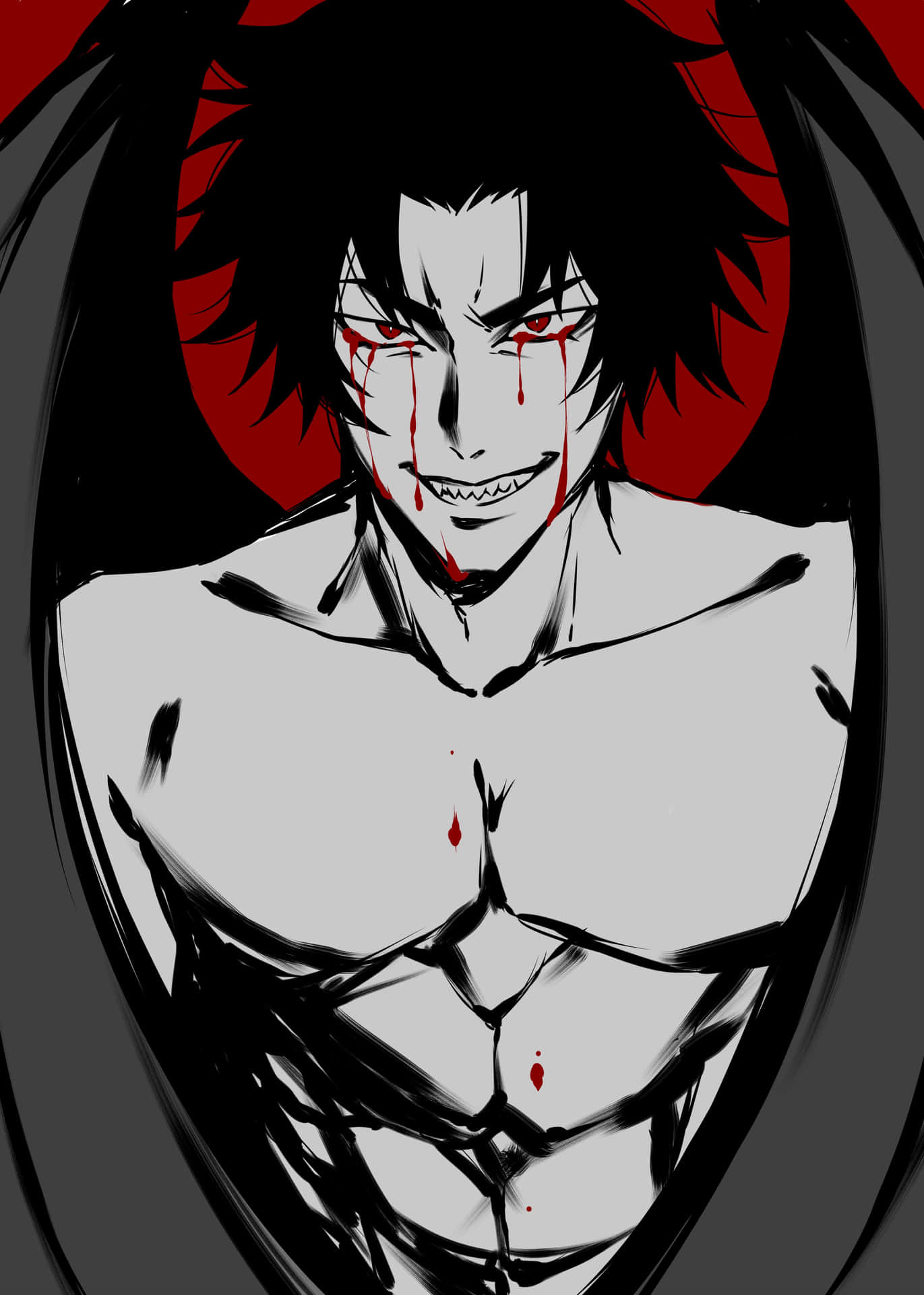 Devilman Crybaby Akira Fierce Transformation Wallpaper