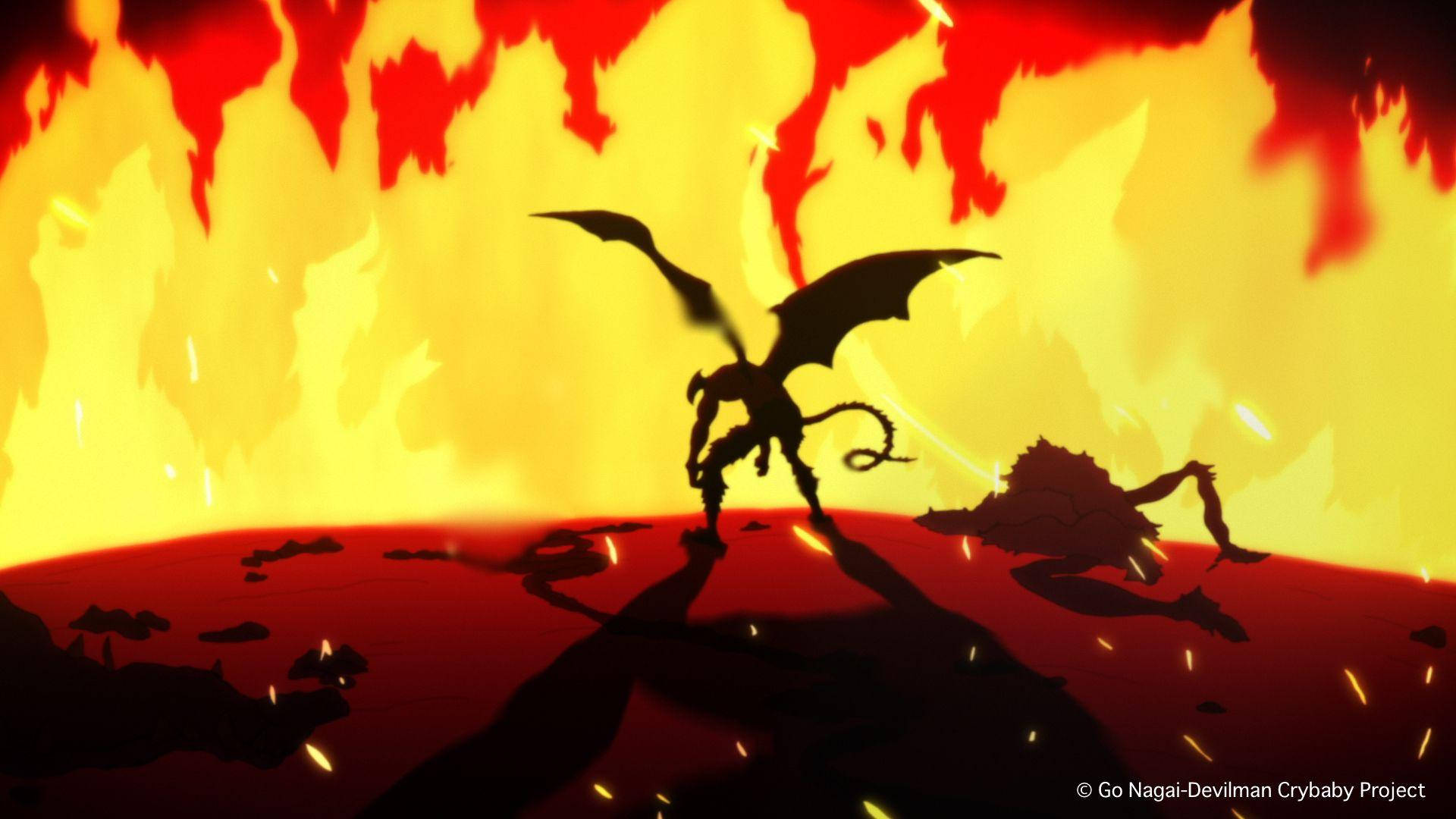 Download The ultimate expression of raw power  Devilman Crybaby Wallpaper   Wallpaperscom