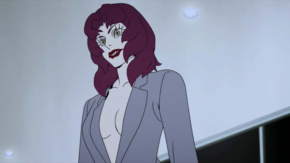 Devilman Crybaby Psycho Jenny Personage Still Achtergrond