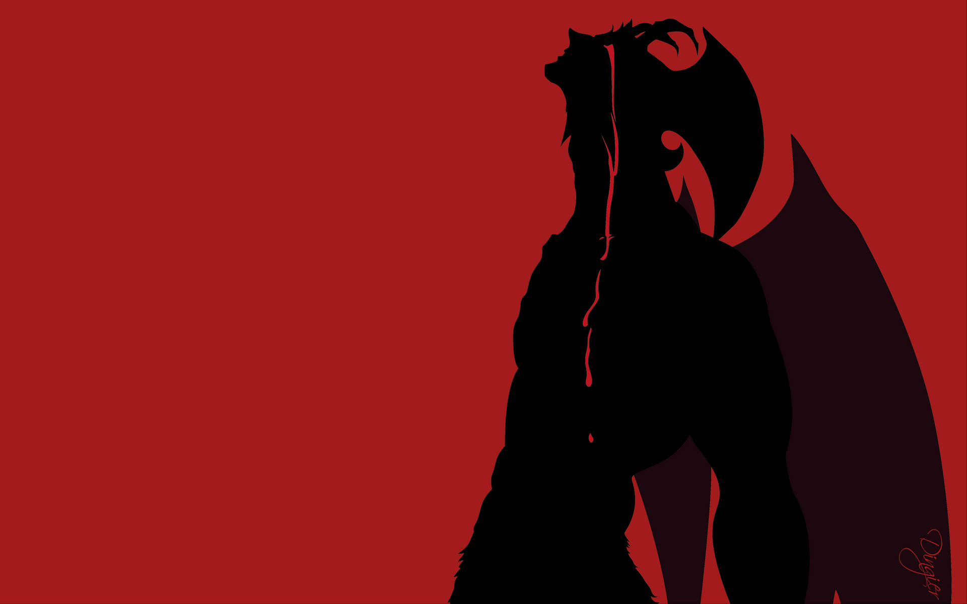 Join Akira on his Demonic Journey in “Devilman Crybaby” Wallpaper