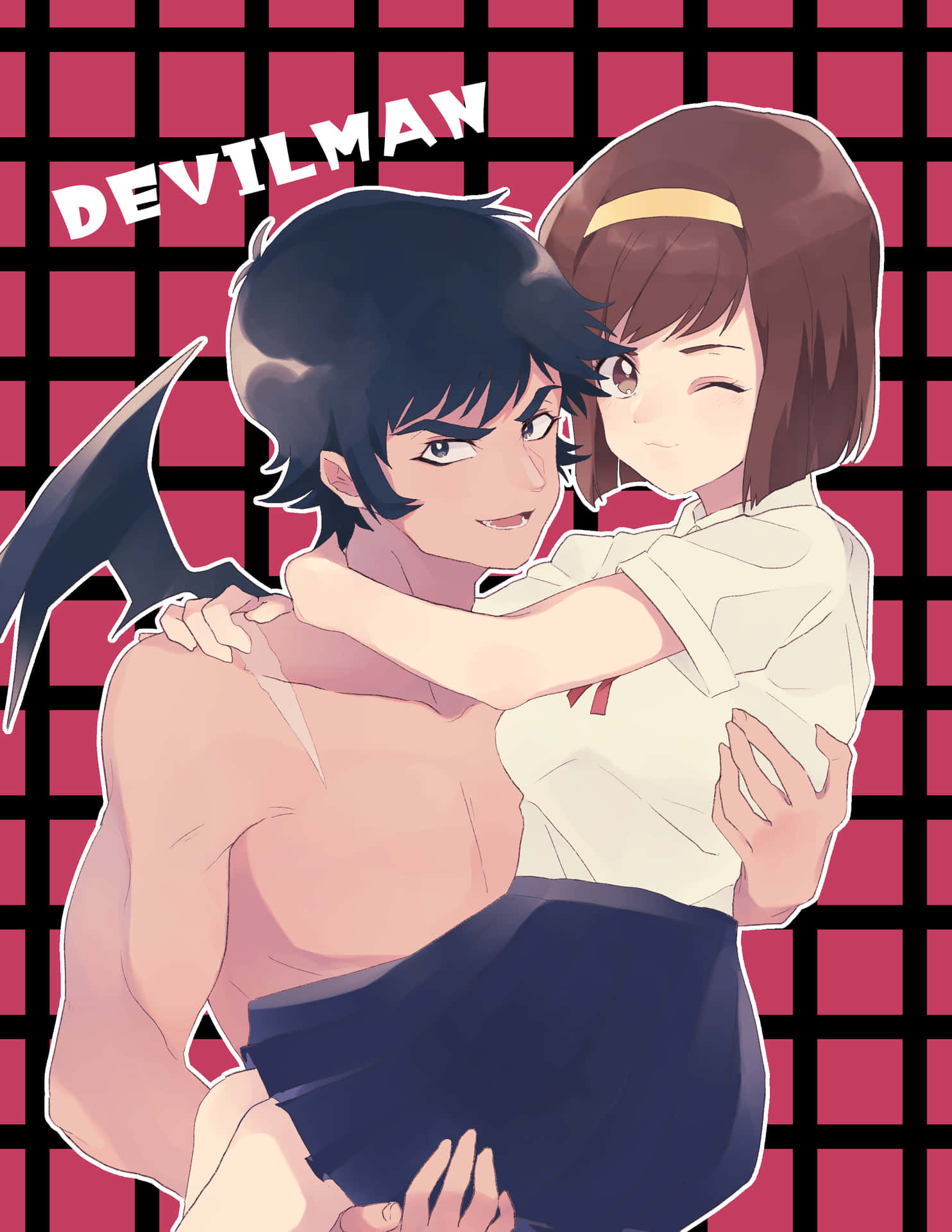 Devilmanand Companion Artwork Wallpaper