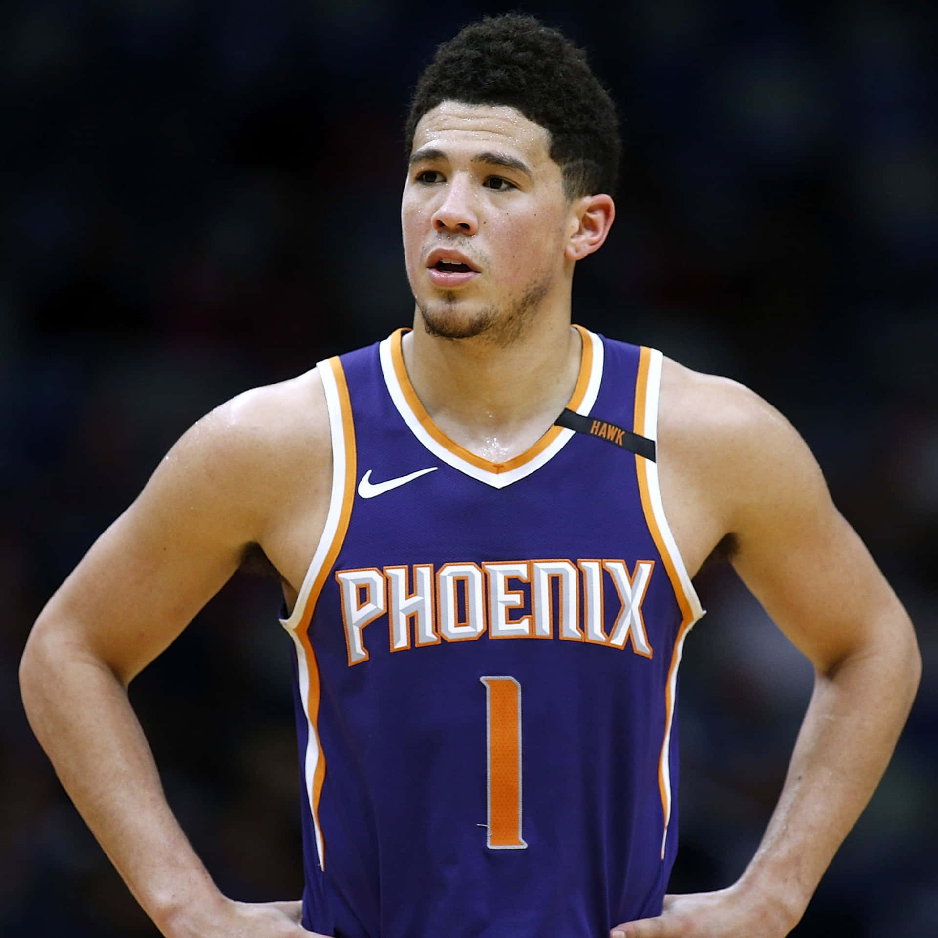 Feel the thrill of victory with Devin Booker's latest iPhone Wallpaper