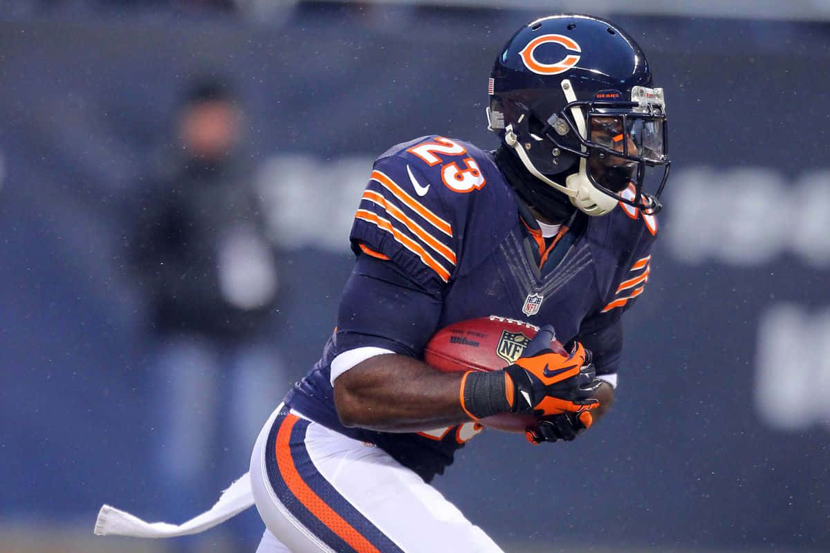 Devin Hester Chicago Bears Game Action Wallpaper